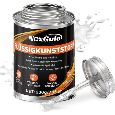 200g Silicone Salle de Bain, Joint Plan de Travail Cuisine, Joint Silicone Blanc Salle de Bain, Mastic d'étanchéité étanche, Convient aux Cuisine, Salle Bains, Joints Fenêtres, Toiture (1/5)