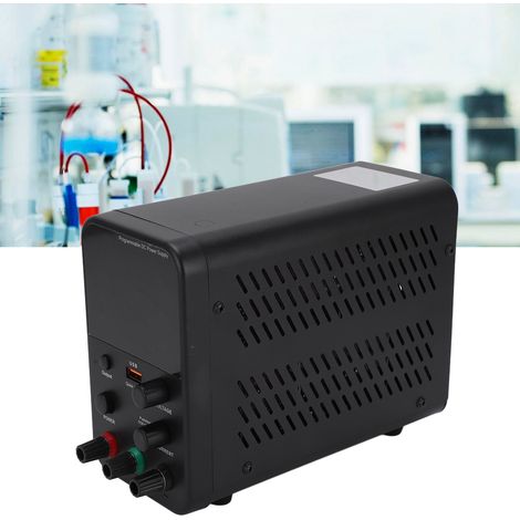 Einstellbares, geregeltes Gleichstromnetzteil WPS3010H 10 A/30 V/300 W, USB-Netzteil, Amperemeter, Laptop-/Handyreparatur, programmierbares Netzteil, europäischer Stecker, 230 V (1/5)