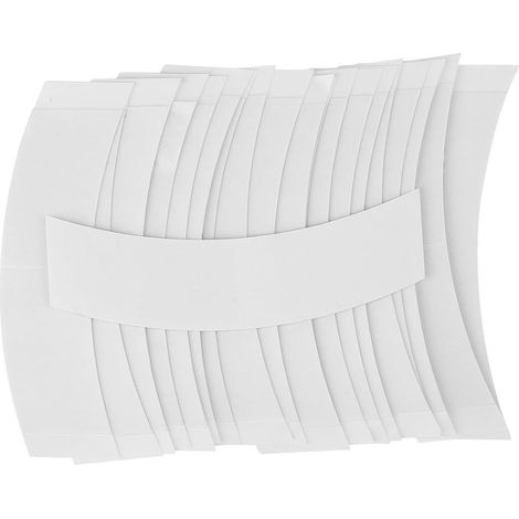 Lot de 32 bandes adhésives double face pour perruque Lace Front dimensions 8 x 2,2 cm pour fixation de perruques et extensions couleur rouge (1/5)