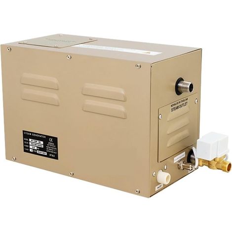 Poêle de Sauna Poêle de Sauna électrique, Générateur de Bain de Vapeur 3KW for Sauna, Spa, générateur de Vapeur de Sauna, détartrage Automatique Chauffe-Sauna pour Bain de Vapeur (1/5)