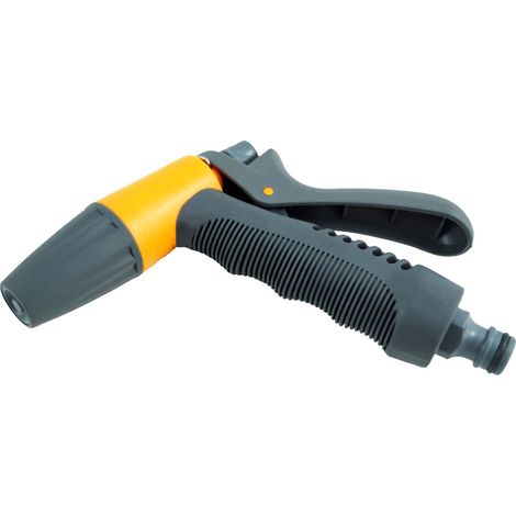 Jardinion Gartenbrause Handbrause Sprühpistole Grau Sprühpistole Brausekopf Wasserspritze Gartenspritze Beregnung