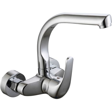 DP Bath GPA001 Rubinetto da Parete Alto a Tubo 110 Manzanilla