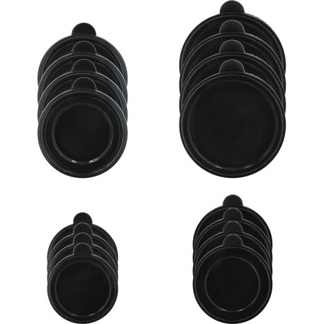 Coperchio per barattolo, tappo per conserve, 100/84/73/65 mm, set da 16 (1/5)