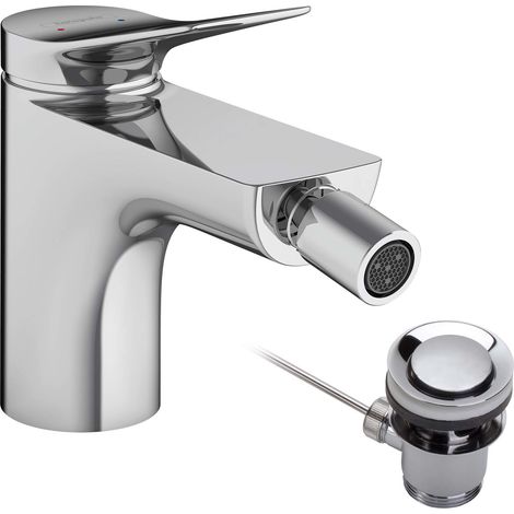 Hansgrohe Vivenis - Bidetarmatur mit Ablaufgarnitur, verchromt 75200000