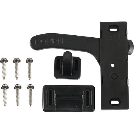 Kit de loquet de porte de camping-car en alliage de zinc - Côté droit (1/5)