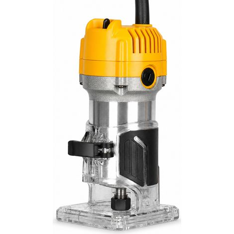 Electric Trimmer 15 Router Bits for Grooving Wood Yellow (1/5)