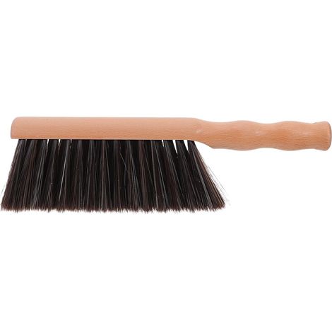 Brosse de cheminée à manche en bois, outil nettoyage pour poêle et (1/5)