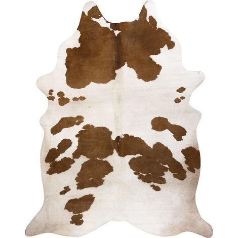 Tappeto Imitazione pelle di bovino, Mucca G5069-2 pelle maro bianca multicolour 180x220 cm