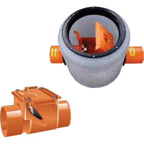 Pozzetto antiriflusso/antiratto rototec par 50 impianti depurazione