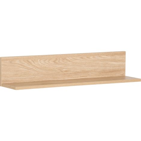 Wandregal 80cm breit in Eiche hell Nb., EDEN-80 (1/3)