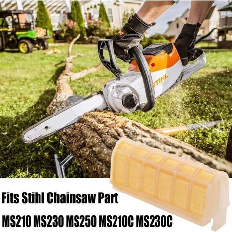 Filtri aria per motoseghe Stihl 021, 023, 025, MS210, MS230, MS250C, MS210C, MS230C e MS 250 230 210, confezione da 2, in sostituzione dei codici ricambio 1123 120 1613 e 1123 120 1612. (1/2)