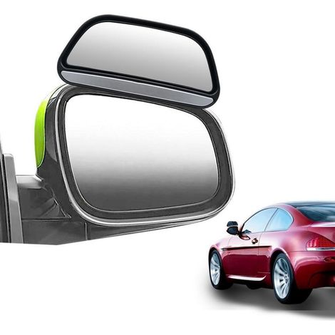 Lot de 2 miroirs d'angle mort pour voiture, caravane, HD réglable (1/5)