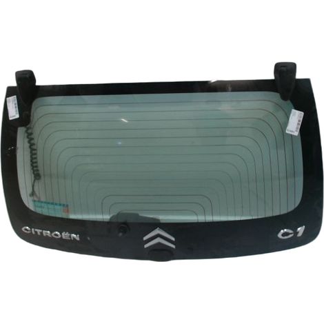 [PRODUIT D'OCCASION] Glace Lunette Arriere CITROEN C1 I Phase 2 2008-2012 ♻️ Ref Oe. 1607984280 - Garantie à vie (1/2)