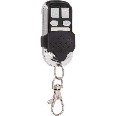 Télécommande 4 boutons pour porte de garage avec porte-clés, 433,92 MHz, étanche IP67, pour le contrôle d'accès aux portes sectionnelles, voitures et ascenseurs. (1/5)