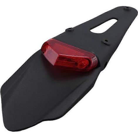 Luz trasera LED para motocicleta y luz de freno trasera para EXC WRF 250 400 426 450, color negro. (1/4)