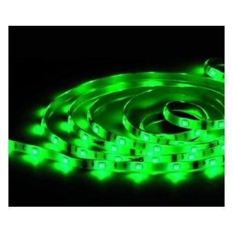 Rotolo 5M LED SMD2835 (6W) Verde IP20 24V in blister GSC 204030004