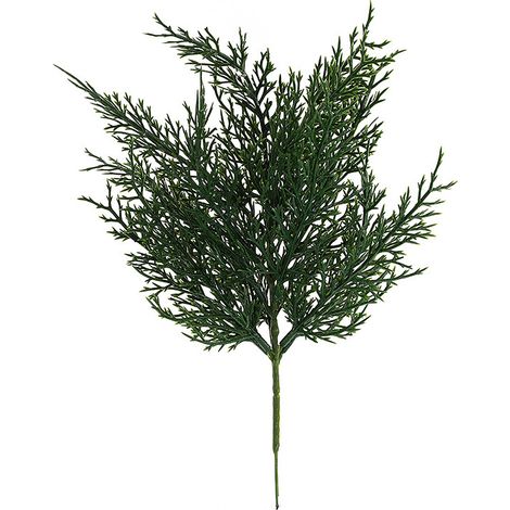 Branches de pin de noël artificielles, tiges vertes, pics, décoration de la maison pour les vacances (1/5)