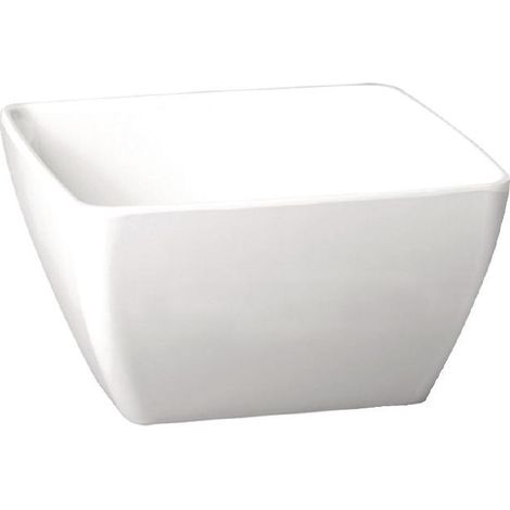 Bol carré en mélamine Pure blanc 90mm - 90 x 90 x 40 mm - APS (1/5)