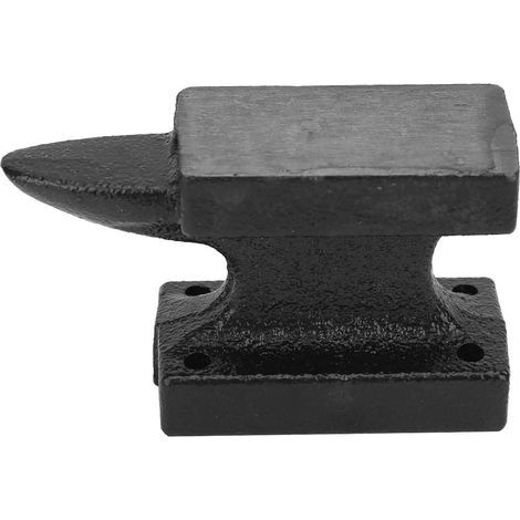 Établi de forgeron portable et robuste en fonte avec enclume (couleur aléatoire) (1/4)