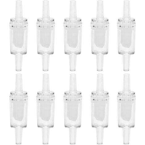 10 clapets anti-retour pour pompe à air d'aquarium (blanc) (1/5)