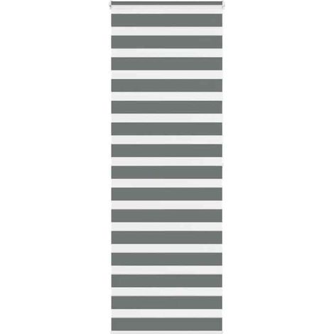 4014154 Store zèbre gris foncé largeur du tissu 80,9 cm polyester (1/5)