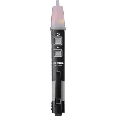 Détecteur de tension sans contact VOLTCRAFT MS-500 CAT IV 1000 V LED, Acoustique