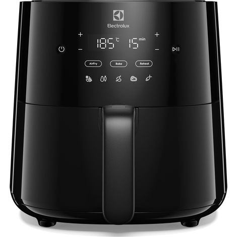 Friteuse à Air Series 600 EAF3B, Frire, Griller ou Cuire, Cuisinez des plats frits plus sains, Design compact, Surface antiadhésive, Compatible lave-vaisselle, 3,3 Litres, 1350 W, Noir (1/5)