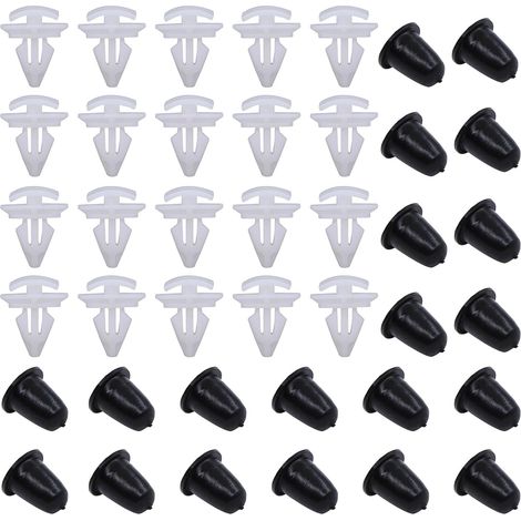 Schutzstreifen-Clips mit Tüllen-Zierclip für T-ROC Pa-ssat B8 B7 B6 Shar-an 7N Ti-guan 5N Toua-reg 7P Beetle 5C Sci-Rocco Craf-TER Je-TTA Arteon A5 8T Alhambra Arona Toledo Ko-diaq Rapid Yeti