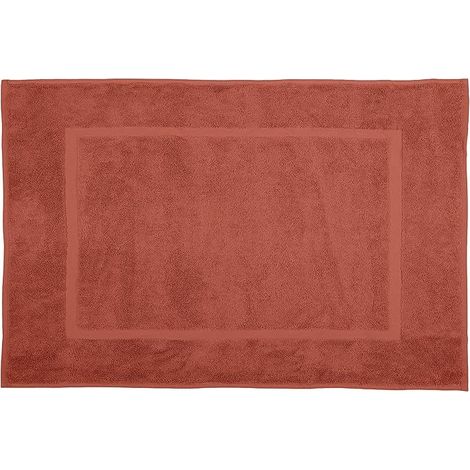Tapis de Bain uni 45x70 cm - Confort & Absorption - 45x70cm - Terra cotta