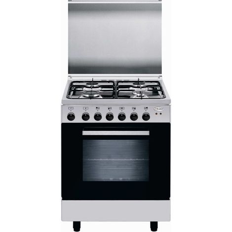 Cocina Glem Gas A66MI acero inoxidable 2297 W 59,4 litros