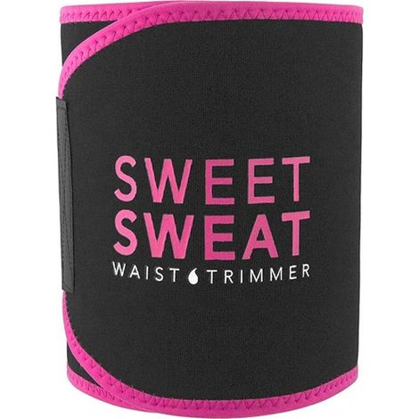 Ceinture amincissante Sweet Sweat pour hommes et femmes, noire Ceinture amincissante premium (1/4)