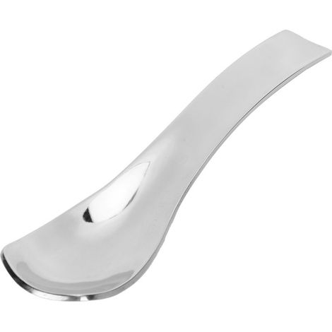 Cuillère en acier inoxydable, cuillère à café, cuillère à glace, usage domestique et restaurant, manche poli, cuillère à café (1/5)