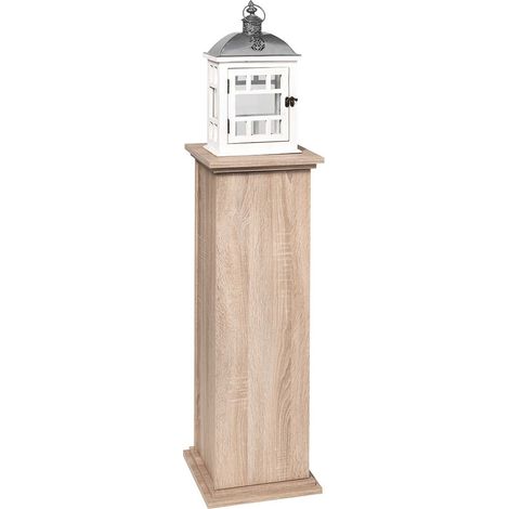 Étagère 2 Niveaux Vintage "Wyon" 89cm Chêne