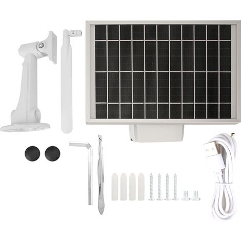 Caméra IP Solaire 4G 1080P avec Panneau Solaire Haute Puissance 5.5W (SEA + SA) (1/5)