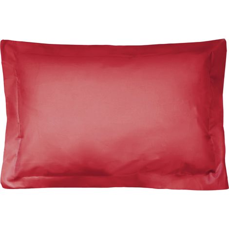 Taie d'oreiller uni coton ALTO 50x80 cm