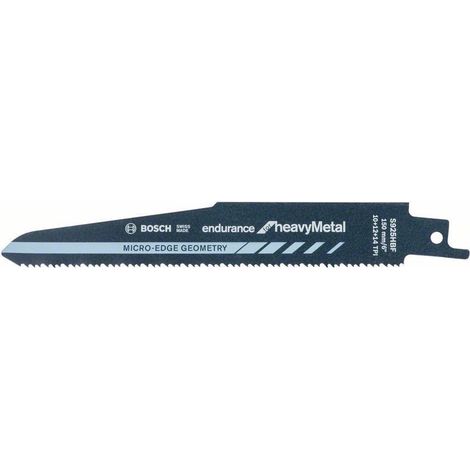 Bosch Säbelsägeblatt S 925 HBF, Endurance for Heavy Metal, 5er-Pack - 2608658009