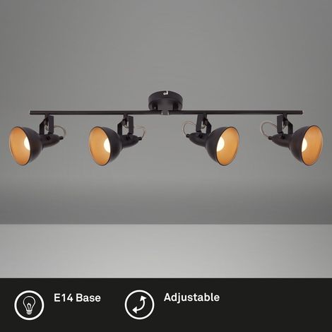 Faretto LED da soffitto Lampada da soffitto per soggiorno Lampada spot LED Retro orientabile