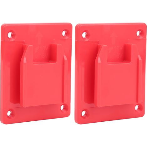 2 supports muraux pour outils électriques Milwaukee M18 18V/20V (1/5)