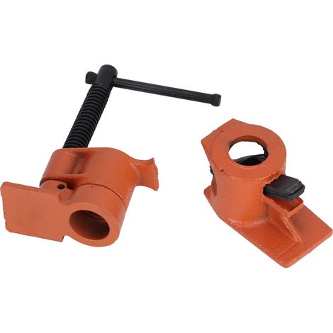 1/2-Zoll-Rohrschellen-Backen-Schraubstock-Set Holzbearbeitungswerkzeug-Set (1/5)