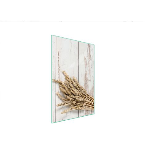 Glasschneidebrett 35x52 Holz (1/5)