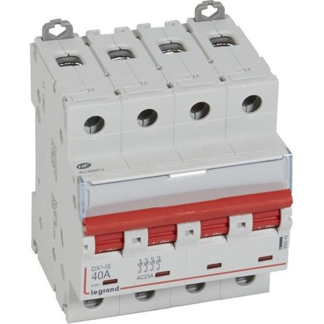 Legrand 406543 Kopf-Trennschalter dx-is Schraube/Schraube Auslösung 4P 400 V- 40A 4M
