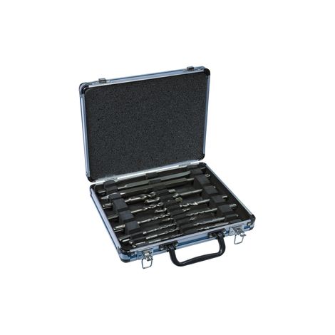 Makita D-42400 Kit punte perforatrici 13 parti 5 mm, 6 mm, 6 mm, 7 mm, 7 mm, 8 mm, 8 mm, 10 mm, 12 mm, 14 mm, 16 mm SDS