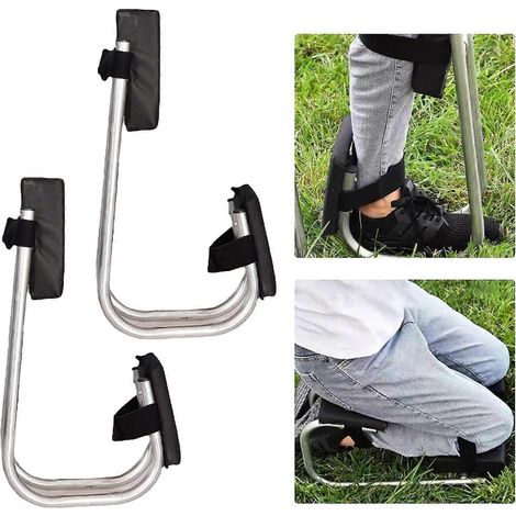 Genouillère de jardinage, Genouillère de jardinage réglable (noir, 2 pièces) (1/5)