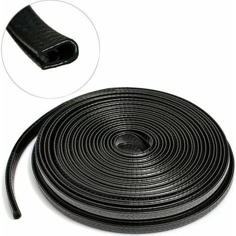 Bande anti-collision 10M – Caoutchouc PVC flexible – Protection contre rayures et chocs – Installation sans colle (1/5)