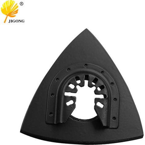 Lame de scie triangulaire multifonction, disque de ponçage, tampon de polissage à dégagement rapide, accessoires pour outils multifonctions, outils de réparation, accessoires de meulage (1/5)
