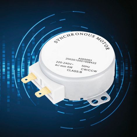 TYJ50-8A7 Mikro-Synchronmotor AC 220-240V 4RPM CCW/CW für elektrische Ventilatoren (1/5)