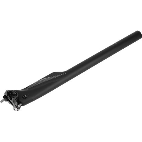 Sattelstütze aus Vollcarbon für Rennrad und Mountainbike, 27,2 x 400 mm (Orange matt) (1/5)