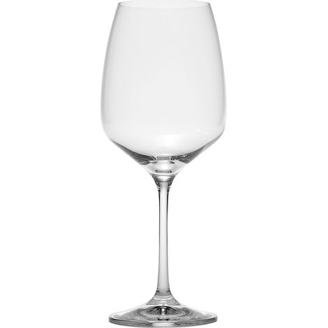 Scaligero Set 6 Calici per Vini Rossi Importanti in Vetro Sonoro Superiore 55 cl - Design Elegante per Degustazione Professionale e Domestica