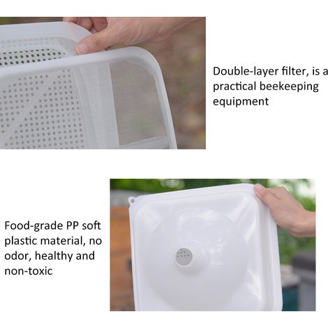 Filtre à miel pour abeilles, filtre multifonctionnel pour une filtration fine des impuretés (1/5)