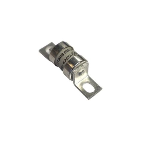 Fusible BS88 à visser, 80A, aR 120 V dc, 240 V ac ( Prix pour 1 )